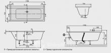 Фото товара Акриловая ванна Villeroy Boch Acrylic Subway 170х75