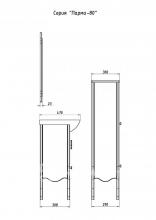 Фото товара Мебель для ванной АСБ Мебель Парма 80