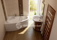 Фото товара Смеситель для ванны без лейки Ravak Rosa RS 022.00/150 X070011