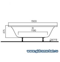 Фото товара Овальная ванна Ideal Standard 190
