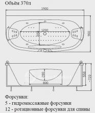 Фото товара Акриловая ванна Victory Spa Creation Collection Alcor