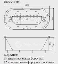 Фото товара Акриловая ванна Victory Spa Creation Collection Epsilon